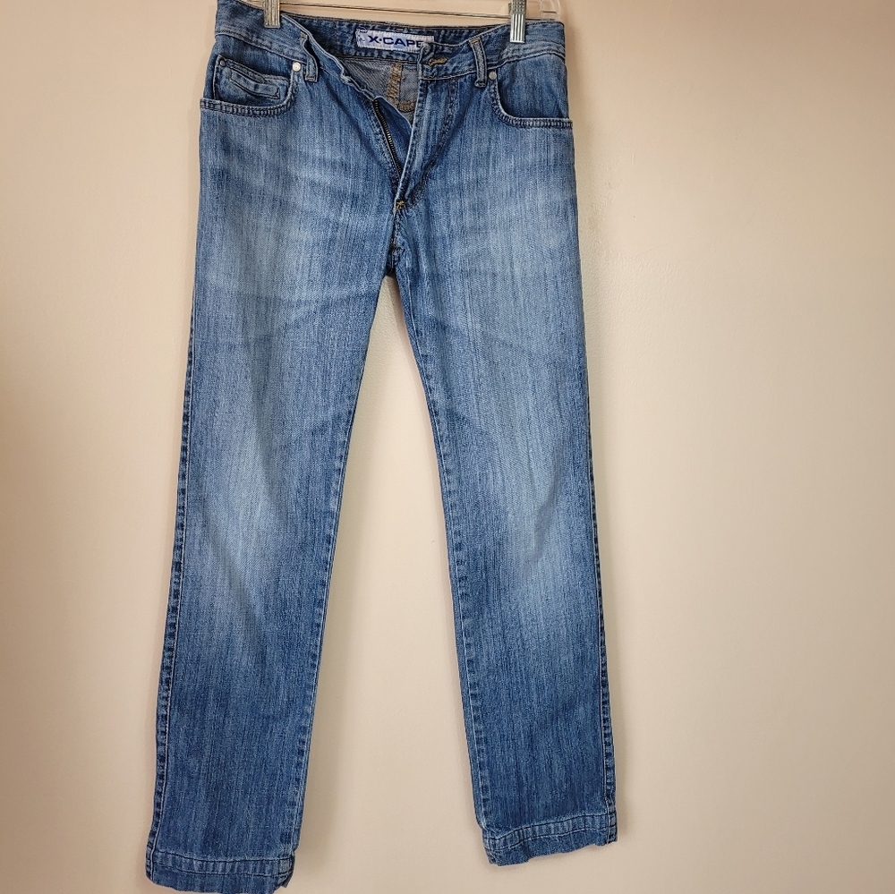 X-Cape jeans straight leg size 30 made in italy.